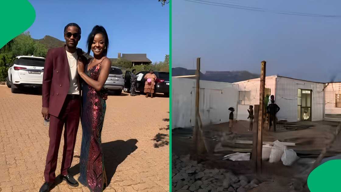 TikTok users showered a young couple with compliments after seeing their newly built home