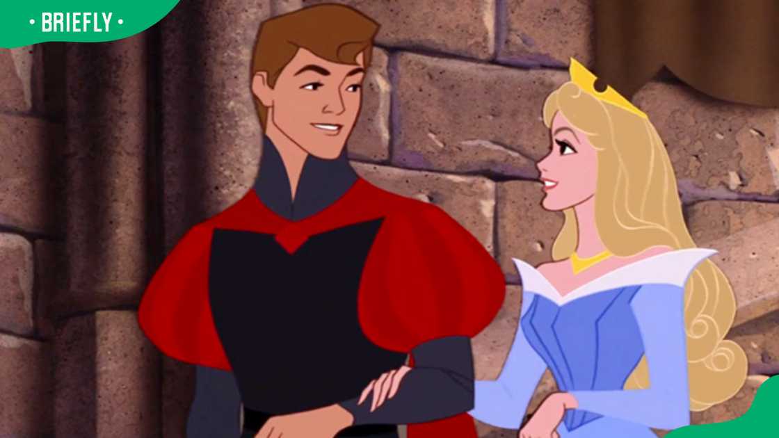 Aurora and Prince Phillip. Aurora and Prince Phillip.