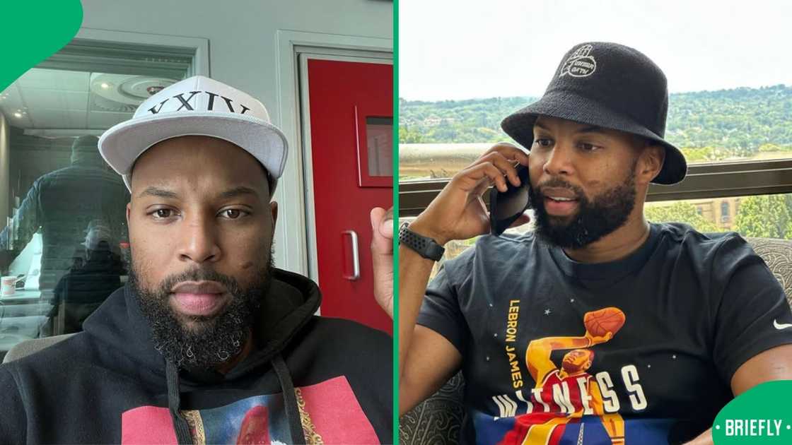 Sizwe Dhlomo boasted about his perfectly manicured lawn Sizwe Dhlomo boasted about his perfectly manicured lawn