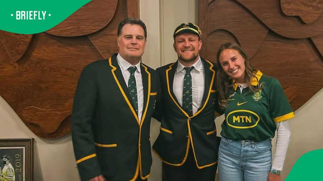 Springboks, Nikkie Erasmus, Rassie Erasmus, Andre Hugo Venter Springboks, Nikkie Erasmus, Rassie Erasmus, Andre Hugo Venter