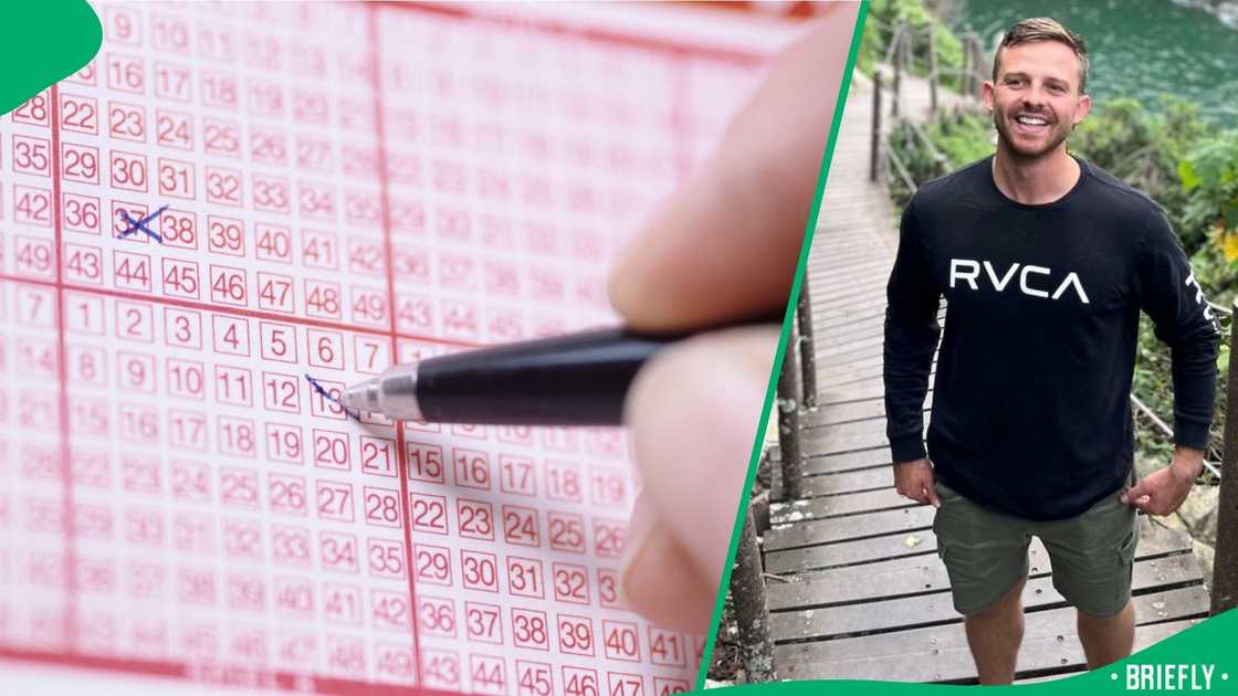 A man played the Daily Lotto. A man played the Daily Lotto.