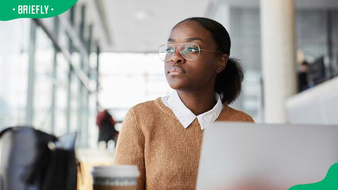 A female university student A female university student