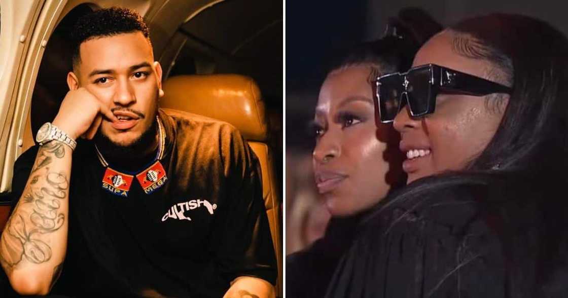 DJ Zinhle and Nadia Nakai DJ Zinhle and Nadia Nakai