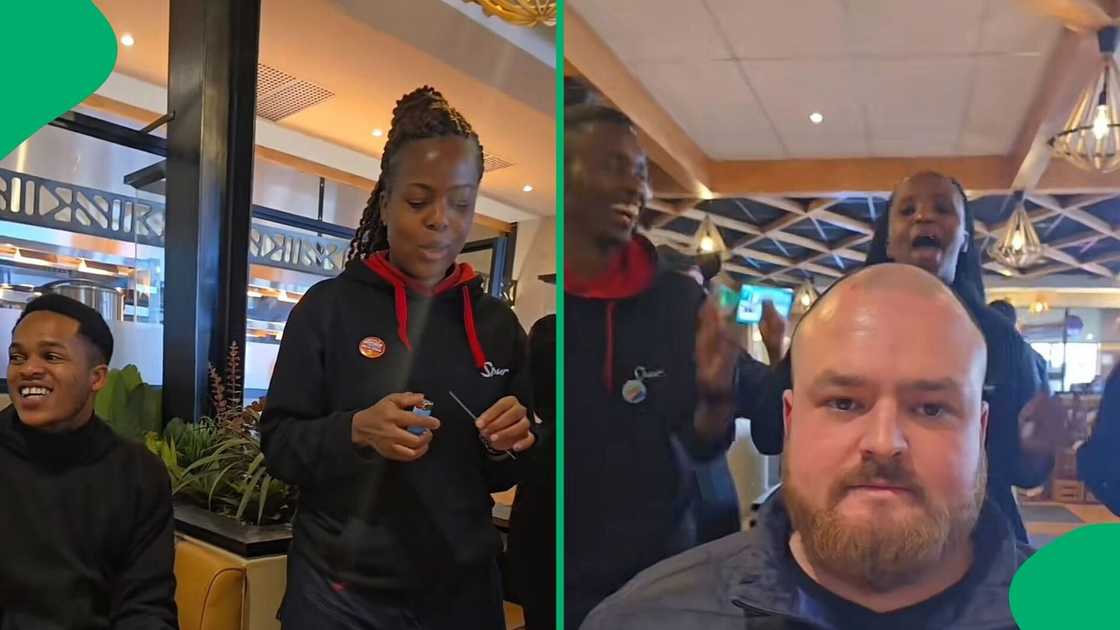 A TikTok video shows a man getting embarrassed as they sang the Spur birthday song for him. A TikTok video shows a man getting embarrassed as they sang the Spur birthday song for him.