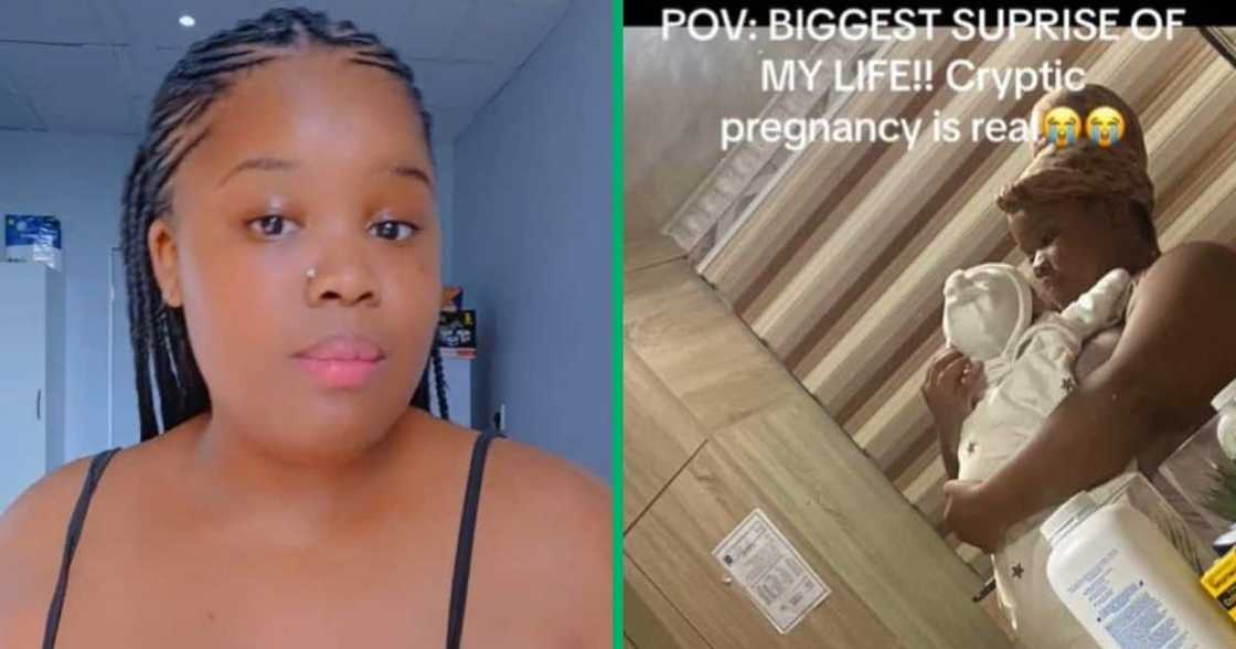 TikTok video shows woman's cyrptic pregnancy TikTok video shows woman's cyrptic pregnancy