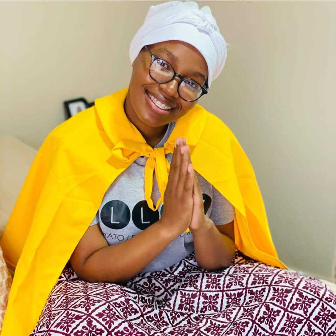 Young woman shares journey of becoming a traditional healer