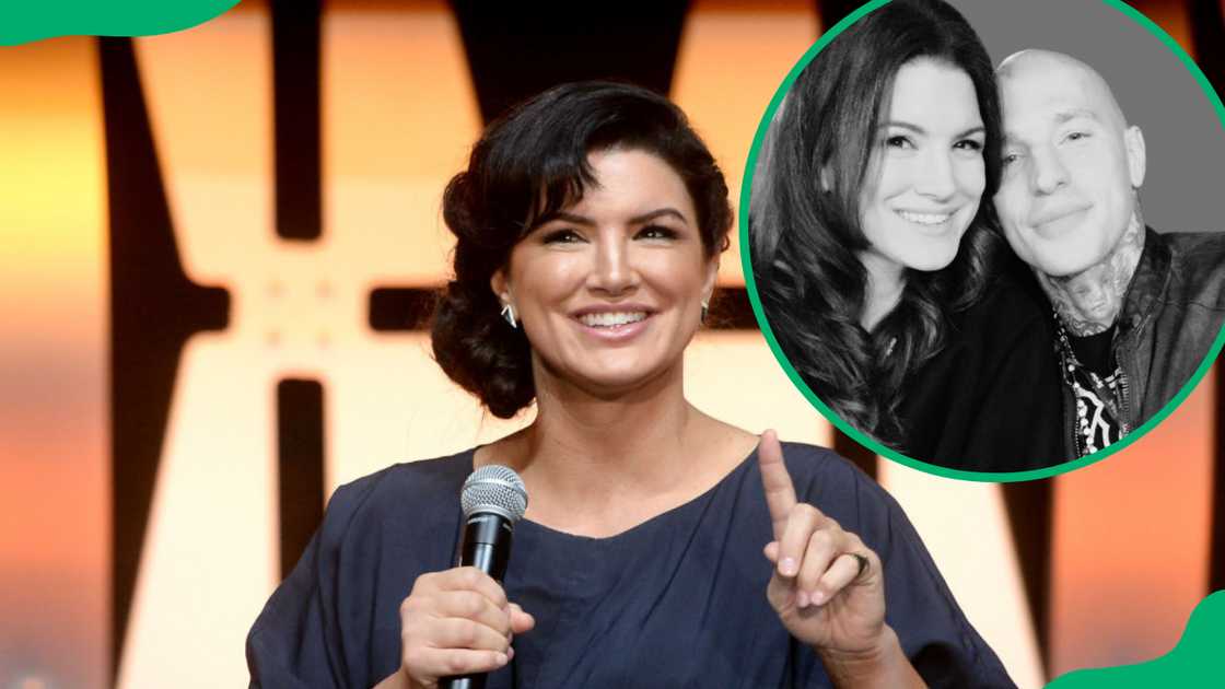 Kevin Ross and Gina Carano Kevin Ross and Gina Carano