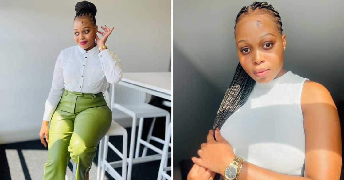 Lady from Gauteng lands new job, posts cute snap online Lady from Gauteng lands new job, posts cute snap online