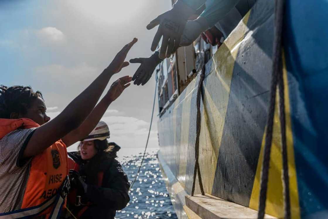 Conditions in the central Mediterranean are worsening as bad weather intensifies Conditions in the central Mediterranean are worsening as bad weather intensifies
