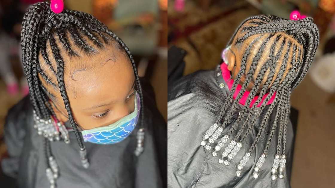 Cornrow designs for kids