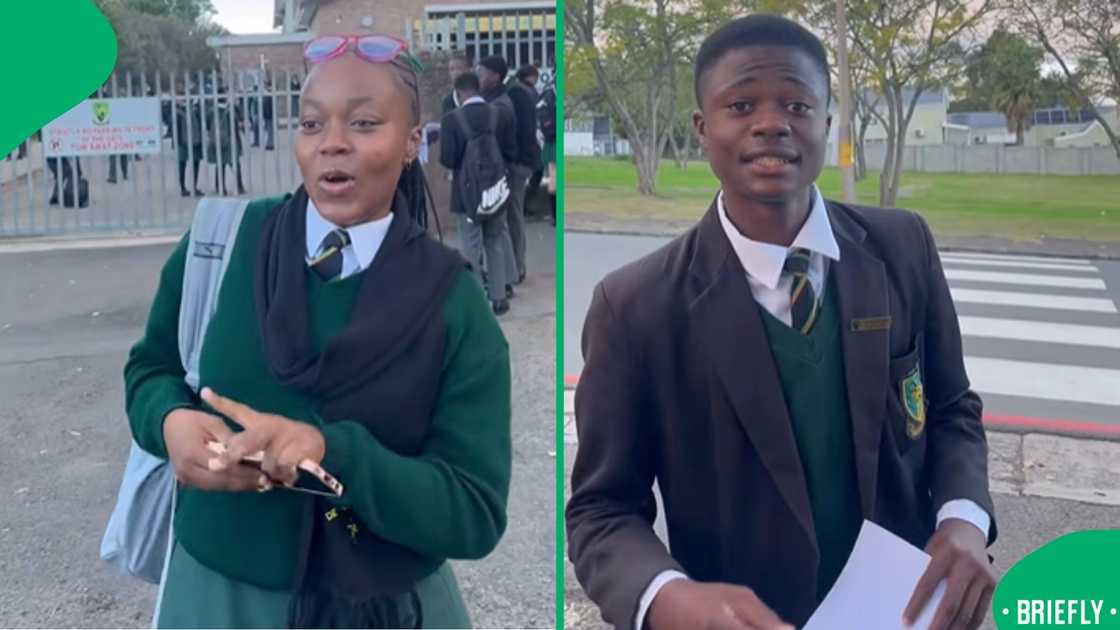 Social media erupted after a TikTok showed pupils handing their teachers throwback pictures that caught them off guard Social media erupted after a TikTok showed pupils handing their teachers throwback pictures that caught them off guard