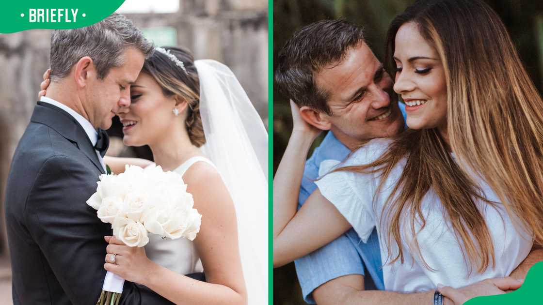 Adam Kinzinger and his wife, Sofia Adam Kinzinger and his wife, Sofia