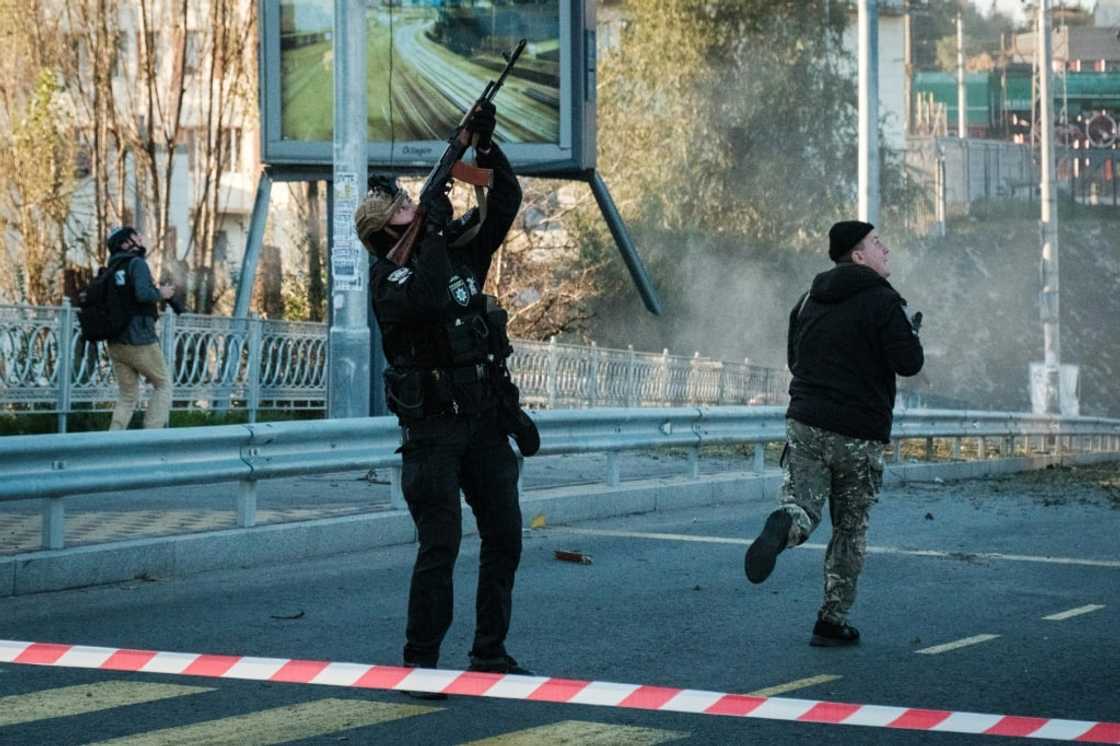 Russia used drones to attack the Ukrainian capital Kyiv this week Russia used drones to attack the Ukrainian capital Kyiv this week