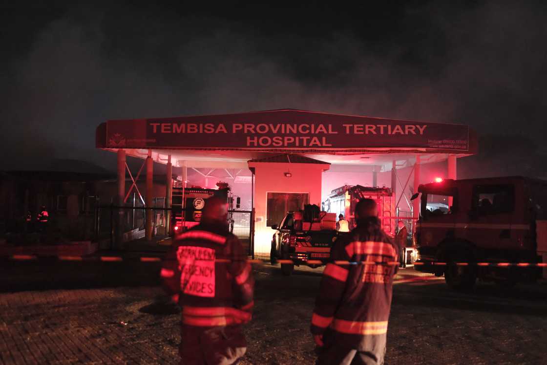 Hangwani Maumela is linked to the looting of Tembisa Hospital Hangwani Maumela is linked to the looting of Tembisa Hospital