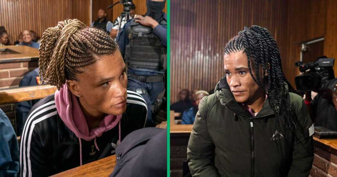 Natassja Jansen, one of the three former G4S employees whose cases were dropped in the Thabo Bester Saga Natassja Jansen, one of the three former G4S employees whose cases were dropped in the Thabo Bester Saga