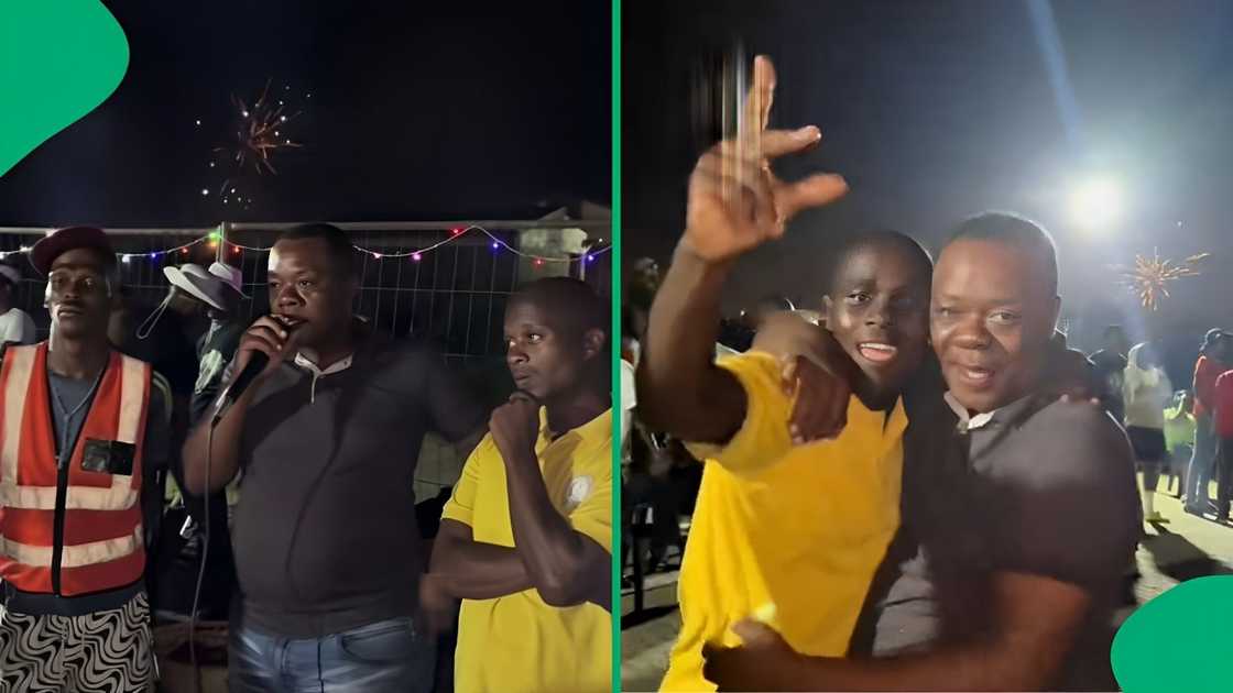 Mr Moloto New Year Eve celebration were captured in a viral video