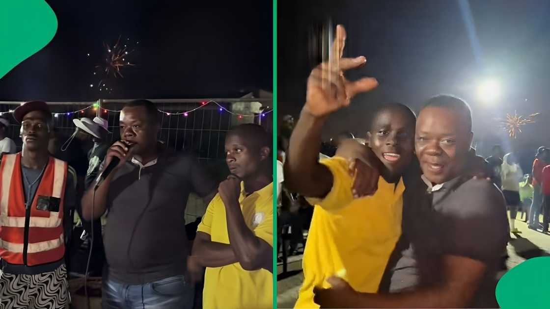 Mr Moloto New Year Eve celebration were captured in a viral video Mr Moloto New Year Eve celebration were captured in a viral video