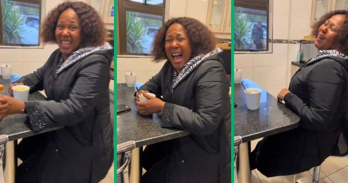 Mother laughs at daughter's plans Mother laughs at daughter's plans