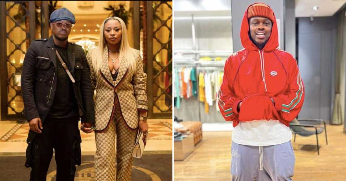 DJ Zinhle praises her husband Bongani "Mörda" Mahosana DJ Zinhle praises her husband Bongani "Mörda" Mahosana