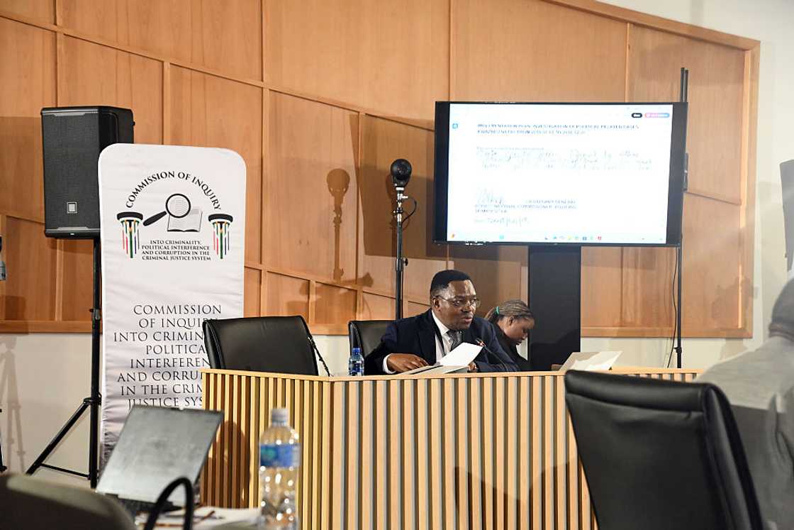 General Fannie Masemola concluded his testimony at the Madlanga Commission of Inquiry