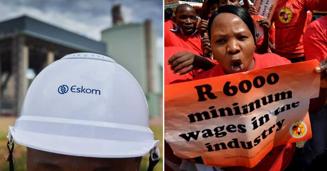 NUM, R15k, 7% increase, Numsa, eskom, strike, agreement NUM, R15k, 7% increase, Numsa, eskom, strike, agreement