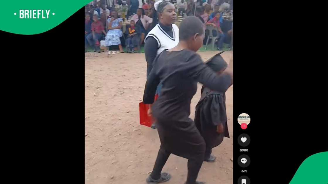 A video went viral on TikTok. A video went viral on TikTok.