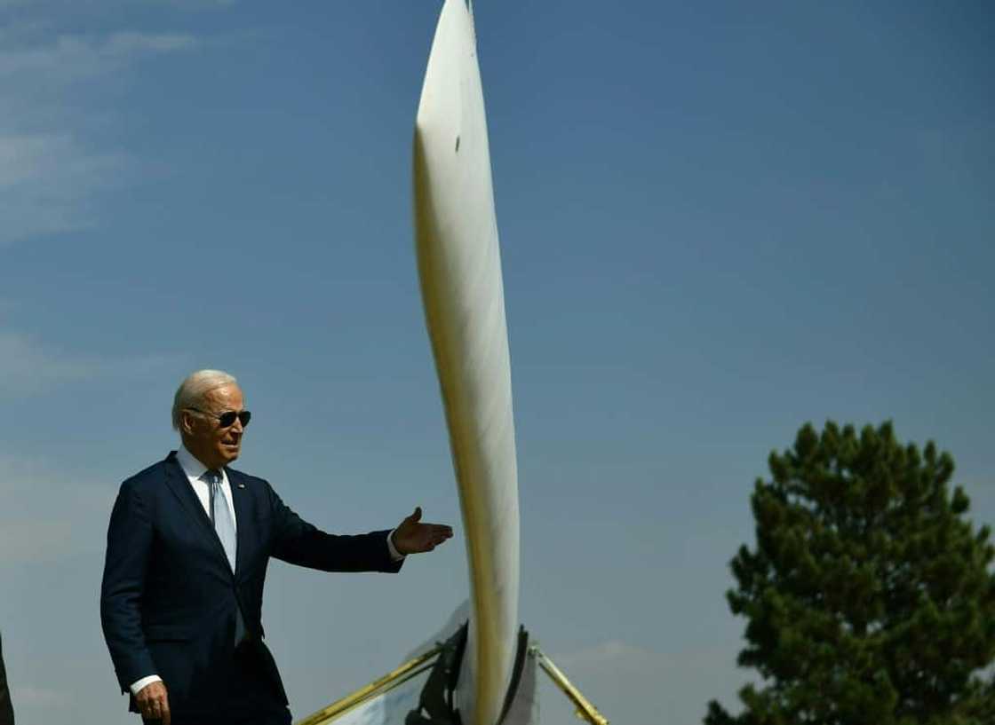Clean energy is one of the tentpoles of US President Joe Biden's massive climate and health proposal Clean energy is one of the tentpoles of US President Joe Biden's massive climate and health proposal