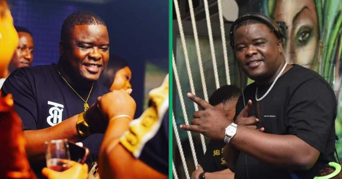 Dj Sumboby's business partner Kagiso Setsetse insured him for R15 million. Dj Sumboby's business partner Kagiso Setsetse insured him for R15 million.
