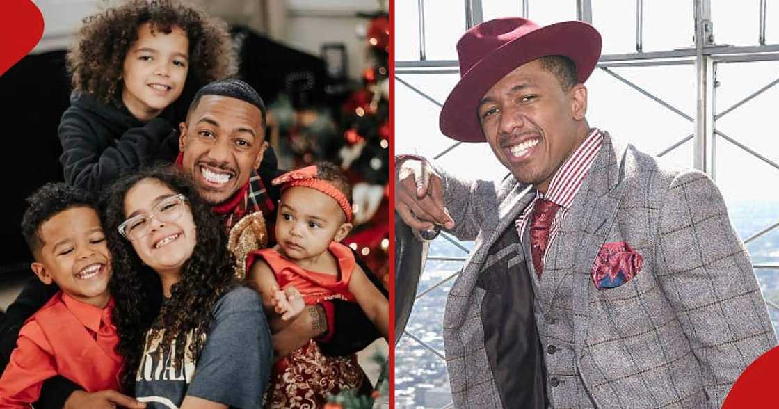 Nick Cannon with his kids Nick Cannon with his kids
