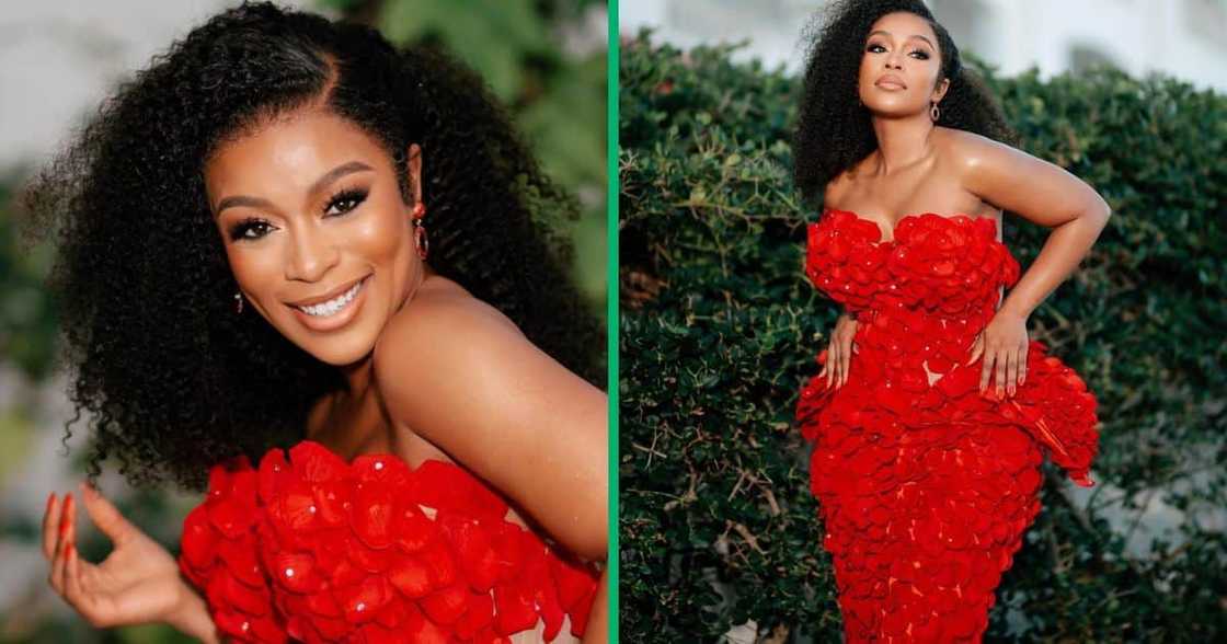 Nomzamo Mbatha gave a sneak peek Nomzamo Mbatha gave a sneak peek