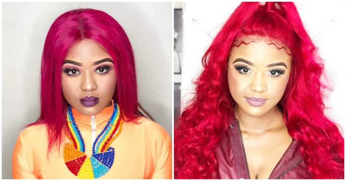 Babes Wodumo showed off her natural beauty with two selfies