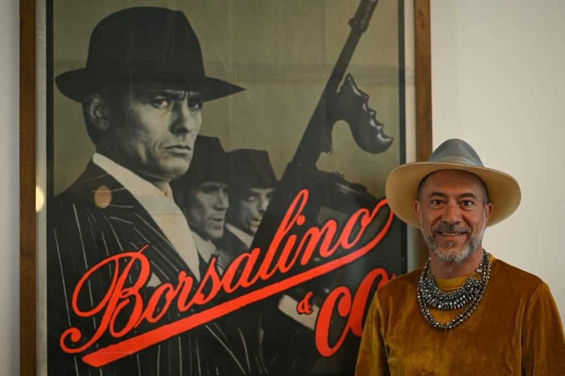 Alain Delon is one of the many movie stars to have worn a Borsalino