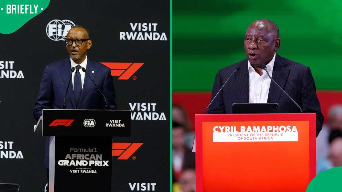 President Cyril Ramaphosa congratulated Rwanda and President Paul Kagame