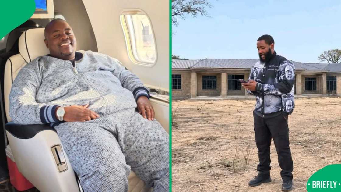 Wicknell Chivayo's brother showed off his new mansion