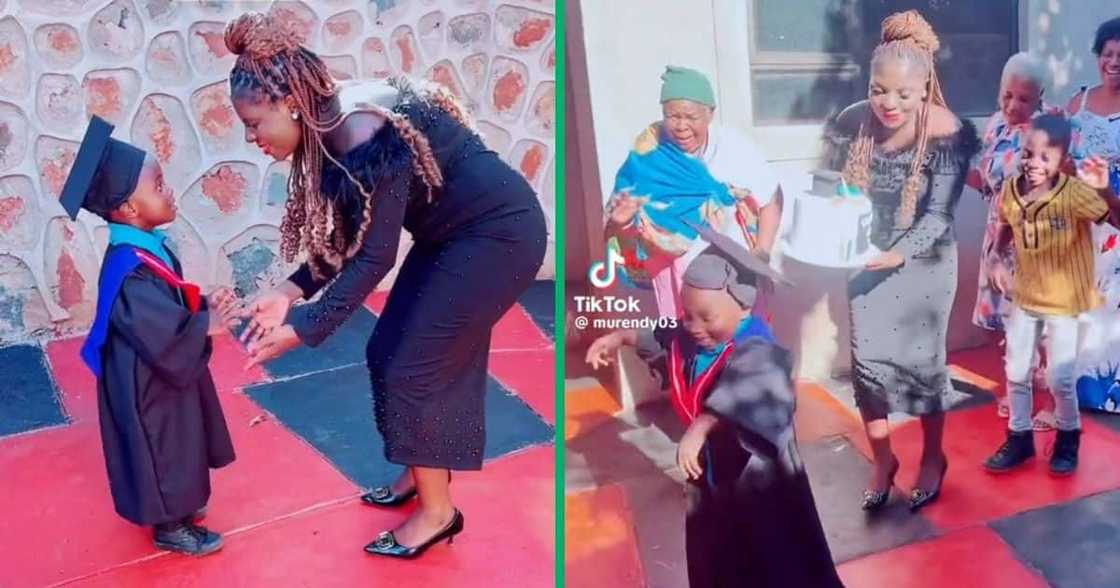 Family threw a party for a little boy Family threw a party for a little boy