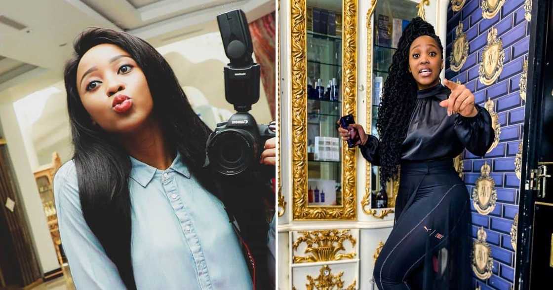 Sbahle Mpisane did a nose job Sbahle Mpisane did a nose job