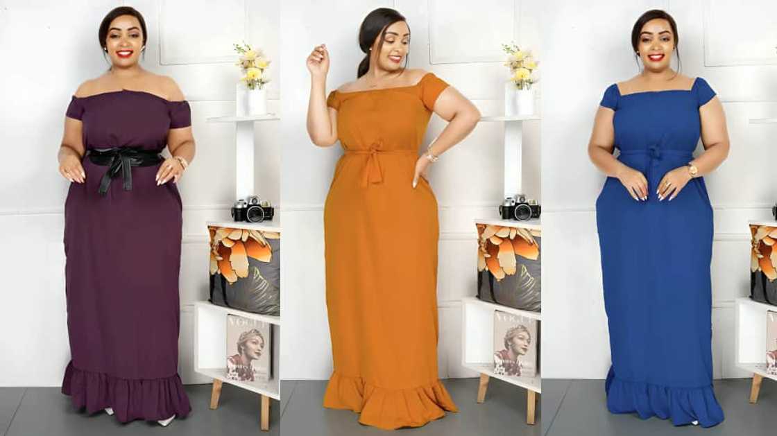 A-shape gown styles A-shape gown styles