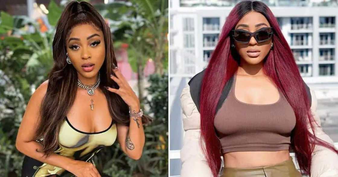 Nadia Nakai dances to the viral TikTok challenge.