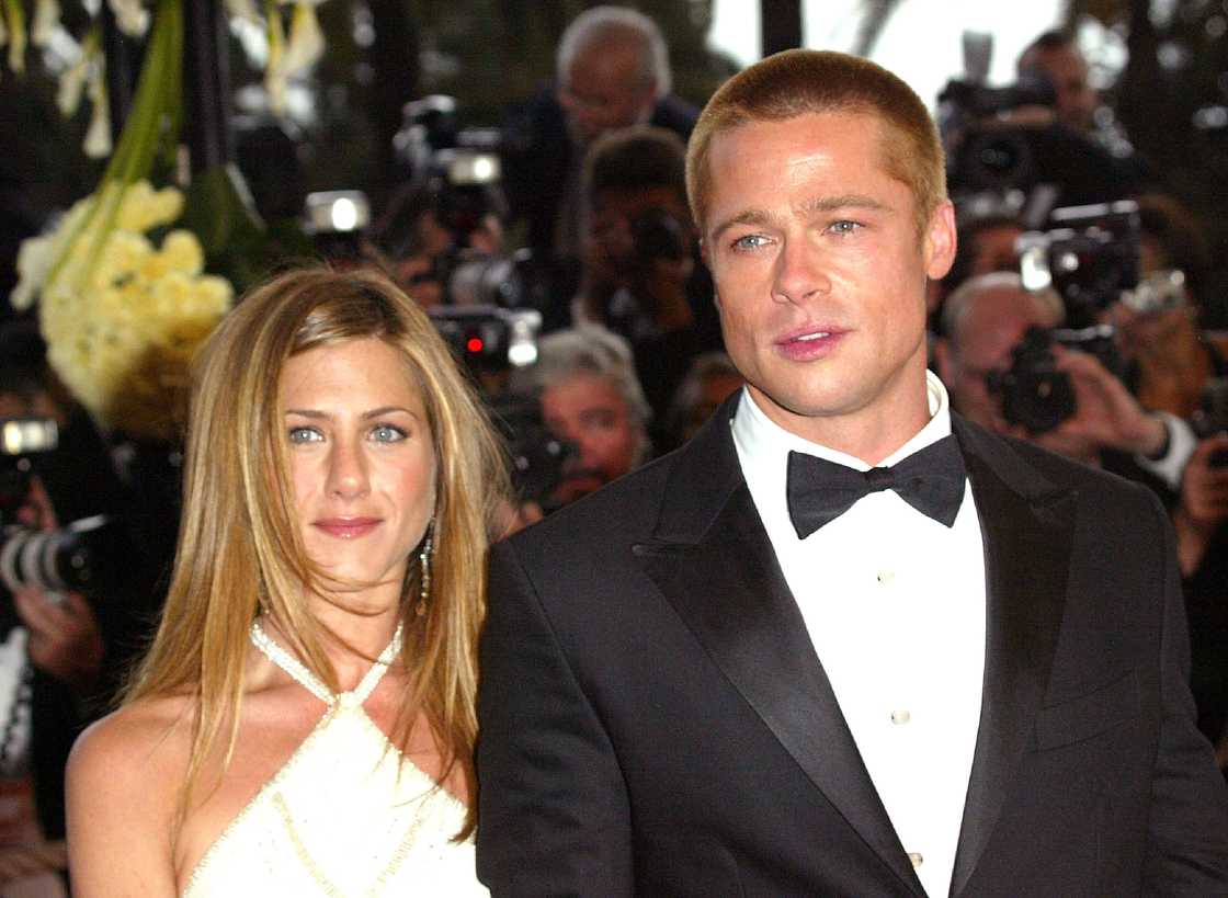 Jennifer Aniston and Brad Pitt in Cannes