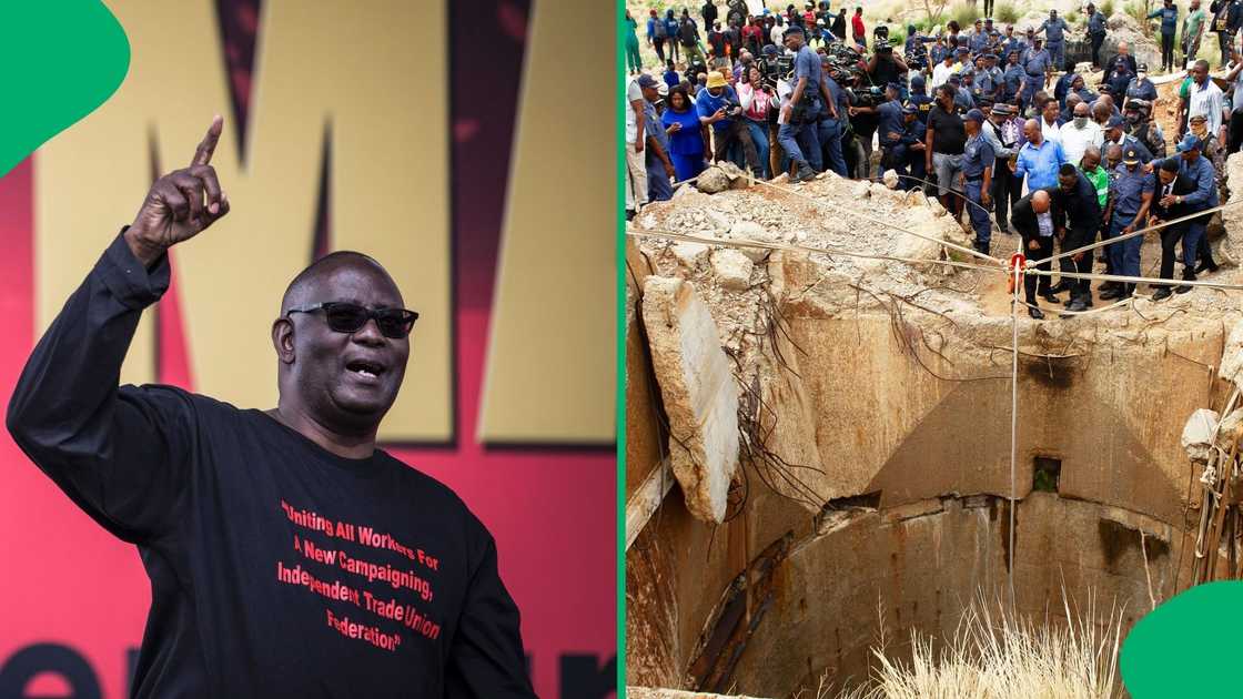 Zwelinzima Vavi wants assistance for illegal miners.