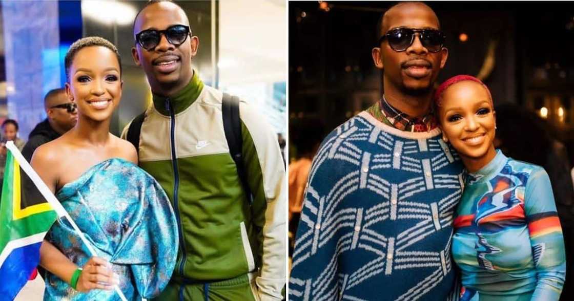 Zakes Bantwini showered Nandi Madida with love on her 35th birthday. Zakes Bantwini showered Nandi Madida with love on her 35th birthday.