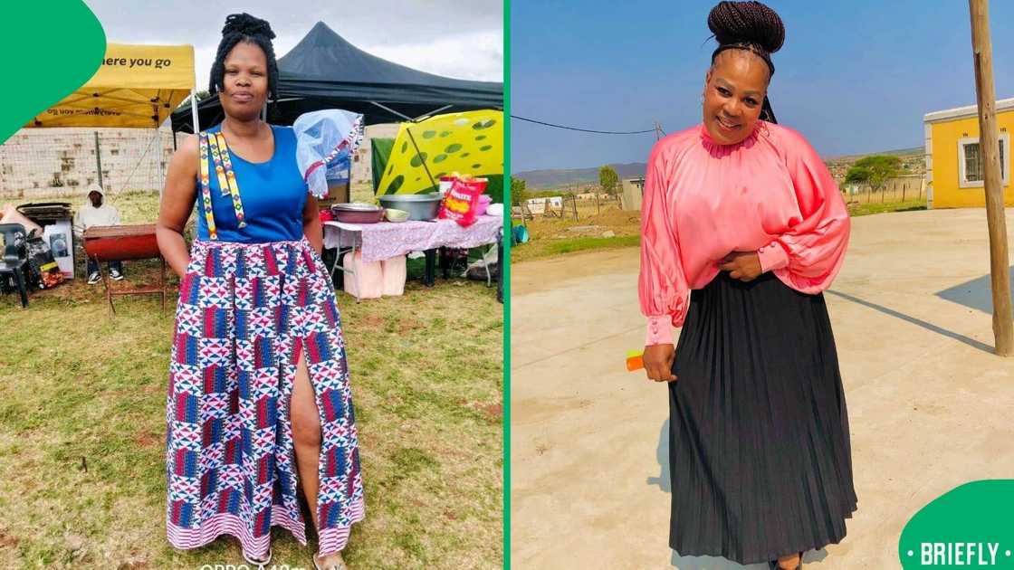 Nozzy Mbele posed nicely for the camera