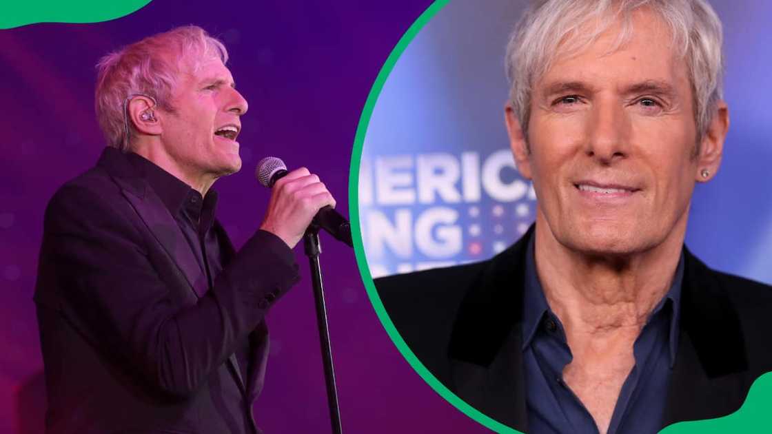 Bolton during NBC's American Song Contest Week 7 Semi-Finals Part 2 (right) and performs onstage during Inaugural Gateway Celebrity Fight Night in March 2022 (left). Bolton during NBC's American Song Contest Week 7 Semi-Finals Part 2 (right) and performs onstage during Inaugural Gateway Celebrity Fight Night in March 2022 (left).