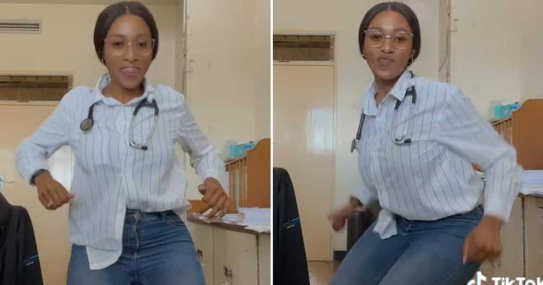 A medical doctor dancing her heart out had TikTok users impressed A medical doctor dancing her heart out had TikTok users impressed
