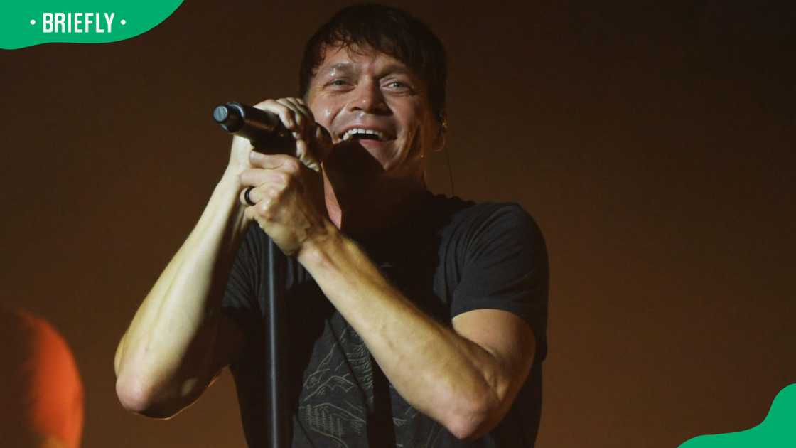 Brad Arnold at the Pearl Concert Theatre in 2018 Brad Arnold at the Pearl Concert Theatre in 2018