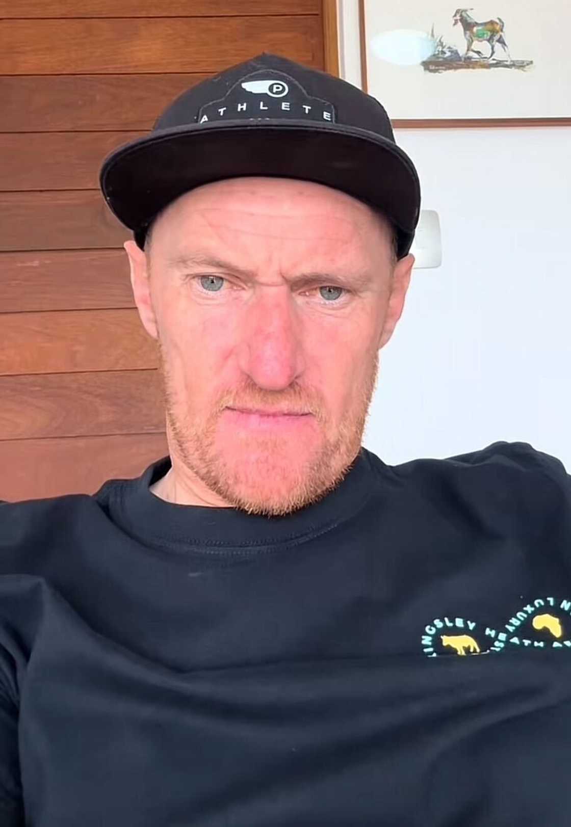 A man explained why he would not be moving to America. A man explained why he would not be moving to America.