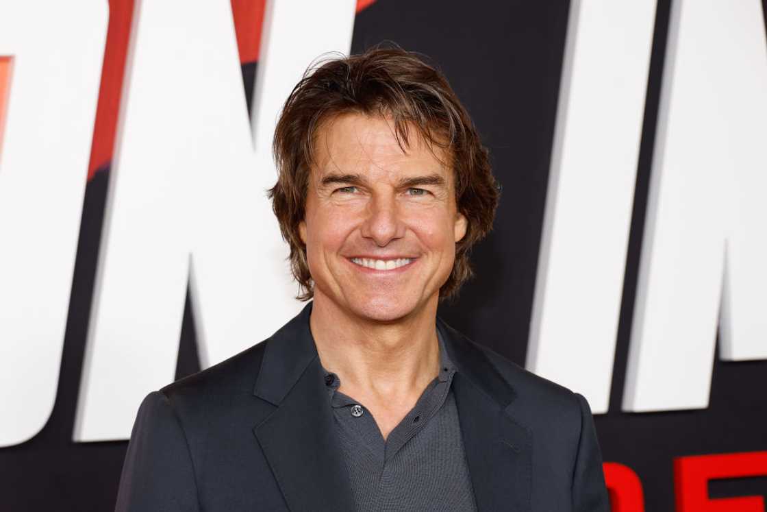Tom Cruise during the Mission: Impossible - Dead Reckoning Part One premiere Tom Cruise during the Mission: Impossible - Dead Reckoning Part One premiere