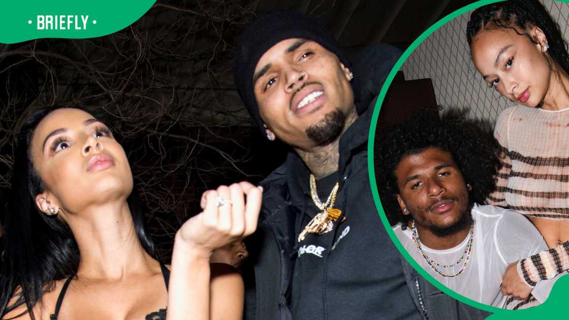 Draya Michele's boyfriends and dating history include Chris Brown and Jalen Green Draya Michele's boyfriends and dating history include Chris Brown and Jalen Green