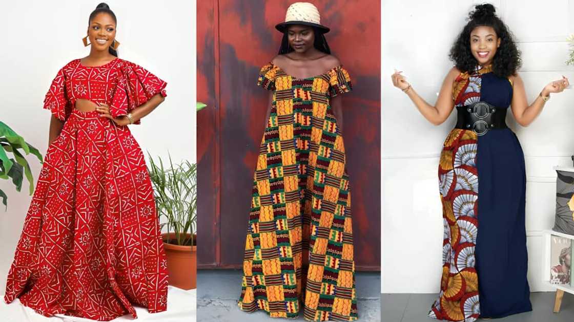A-shape gown styles A-shape gown styles