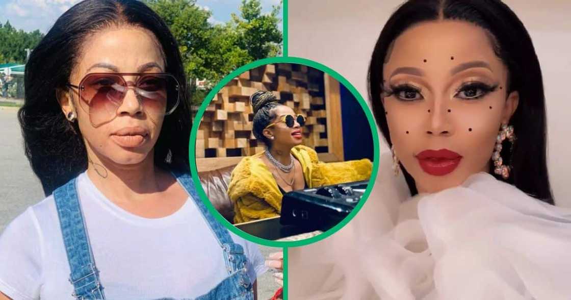 Kelly Khumalo got dragged for gaining the government's sponsorship. Kelly Khumalo got dragged for gaining the government's sponsorship.